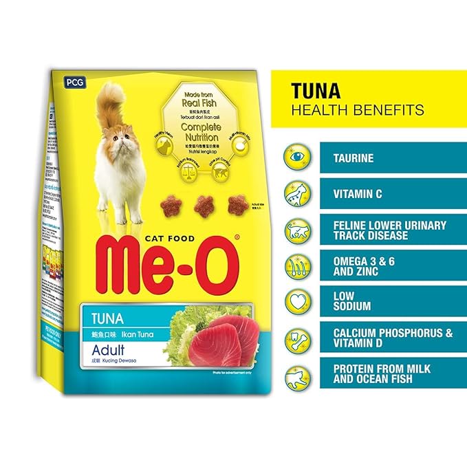 Me-O Adult Dry Cat Food Tuna Flavour 3 Kg